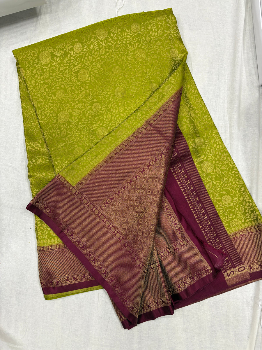 Banaras semi silk
