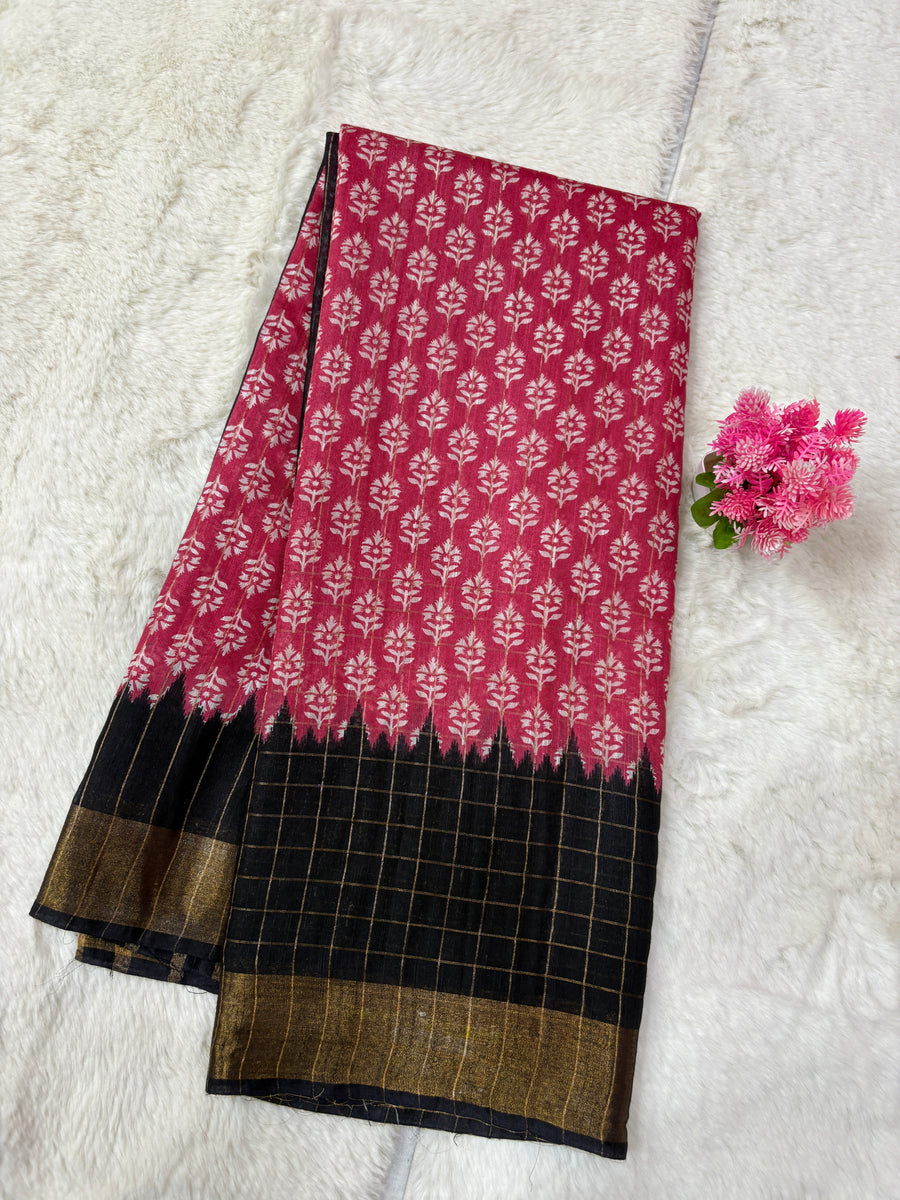 Linen Tissue Print